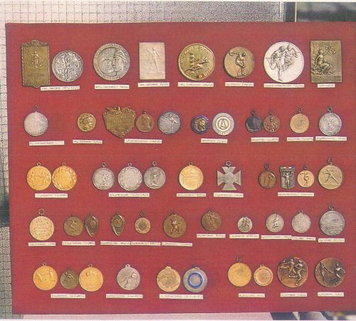 Στο μουσείο μπορείτε να βρείτε σπάνια μετάλλια.